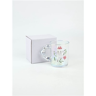 Кружка стеклянная «Люби себя», 350 мл