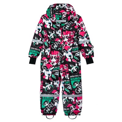 Комбинезон текстильный с полиуретановым покрытием для девочек