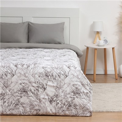 Покрывало 1.5-спальное LoveLife Plant, 150×230±5 см, жатка