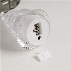 Фигура световая «Елочка» 14×8 см, от батареек 3хAG13 (в комплекте), свечение тёплое белое