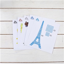 3D ручка Luazon, с дисплеем, с пластиком ABS и PLA в комплекте, хаки