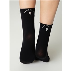 Полиамидные CONTE FANTASY Матовые носки с сияющей термоаппликацией Perfectly