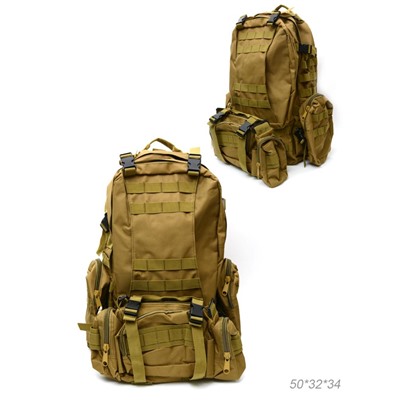Рюкзак 50х32х34 см хаки / MR2А /уп 1/23 февраля