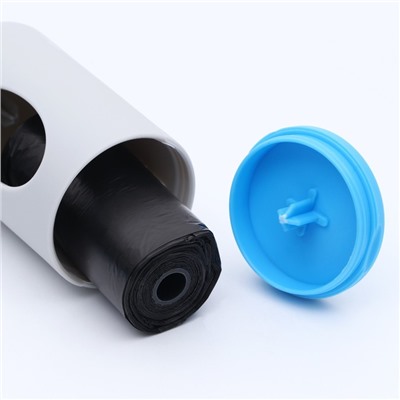 Рулетка DIIL, 8 м, до 50 кг, лента, прорезиненная ручка, голубая, серая