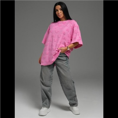 Футболка Ирбис (Махра розовый микки)