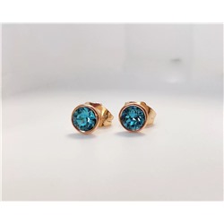 Серьги с кристаллами Swarovski
