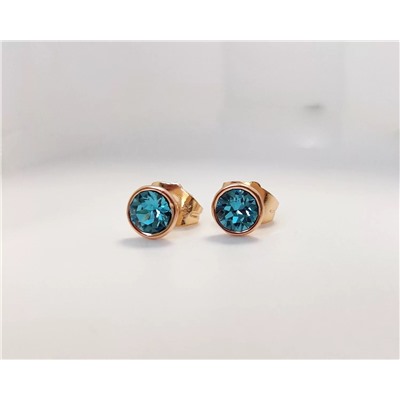 Серьги с кристаллами Swarovski