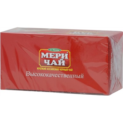 Meri Chai. Черный чай карт.упаковка, 50 пак.