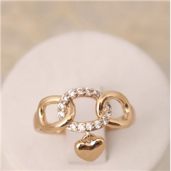 Кольцо позолота  Н01-15395 размер 17.5 18 19