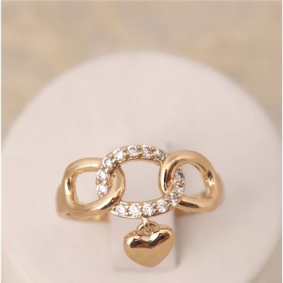 Кольцо позолота  Н01-15395 размер 17.5