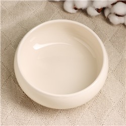 Кашпо - бонсайница «Мира», круглое, 18×18×7 см, белое