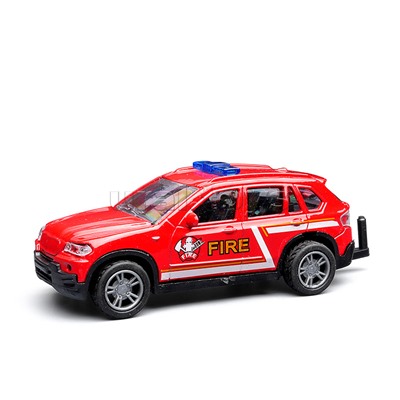 Машина "Городская служба пожарной охраны" металл, в коробке