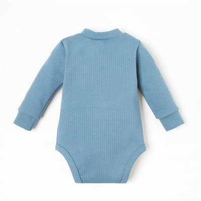 Боди с длинным рукавом «Крошка Я» BASIC LINE, рост 62-68 см