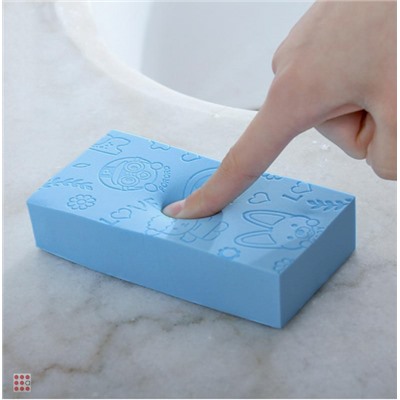 Мочалка для тела детская, "Пилинг Эффект", мочалка для душа, мочалка-губка