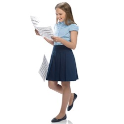 GWS8022 (Юбка для девочки, Pelican )