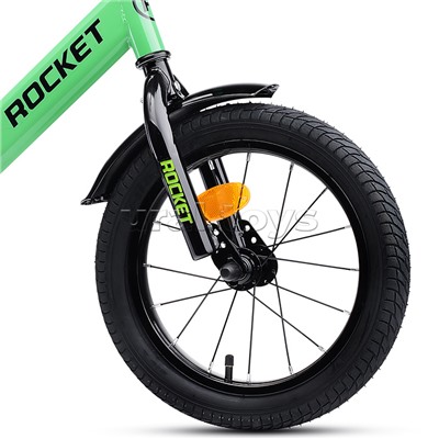 Велосипед 14" Rocket Juster, цвет зеленый