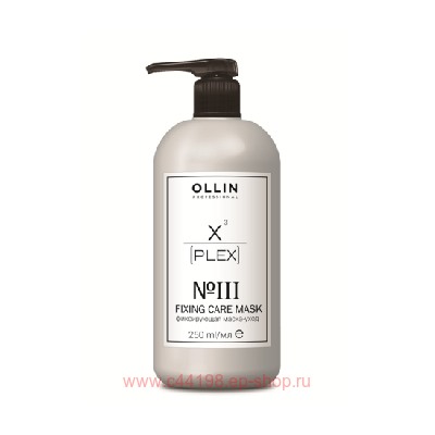 OLLIN X-PLEX №3 Fixing Care Mask Фиксирующая маска-уход 250мл