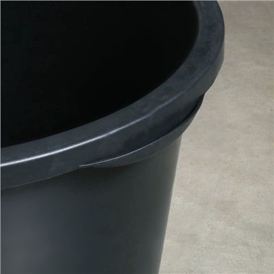 Таз строительный, 40-45 л, круглый, пластик