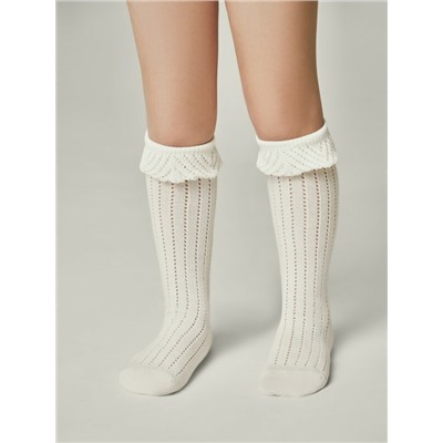 Нарядные CONTE-KIDS MISS Гольфы с воздушными рюшами и хлопком