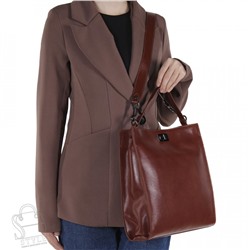 Сумка женская кожаная 7735NN brown Natale Navetta