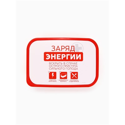 Ланч - бокс «Заряд энергии», 1200 мл