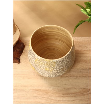 Ваза, 20×20×15 см, бамбук