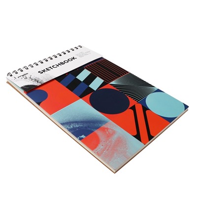Скетчбук 21×29 см для пастели, 30 листов, жесткая обложка, плотность 130 г, МИКС