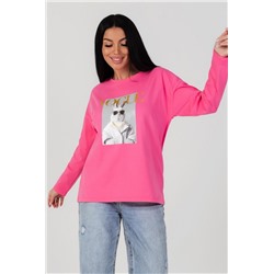 Лонгслив 45651 (Розовый)