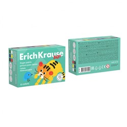Краски пальчиковые 6цв 20 мл Для малышей с Алоэ Вера 61399 ErichKrause