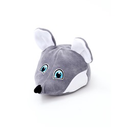 Шапка карнавальная «Мышка», велюр, хлопок, р-р 52-57