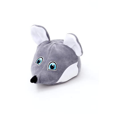 Шапка карнавальная «Мышка», велюр, хлопок, р-р 52-57