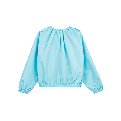 Куртка текстильная с полиуретановым покрытием для девочек (ветровка)