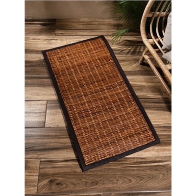 Коврик плетёный из ротанга, 100×50×0.7 см
