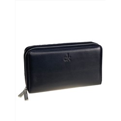 Клатч мужской из натуральной кожи, цвет черный