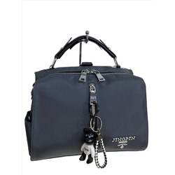 Женская сумка-рюкзак из текстиля, цвет серый