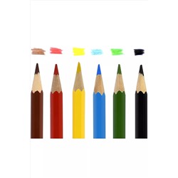 Карандаши цветные 6 шт 60948 НАТАЛИ, 1128547