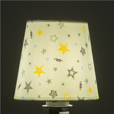 Абажур для светильника универсальный BayerLux «Звезды», прищепка, 14×14×13 см