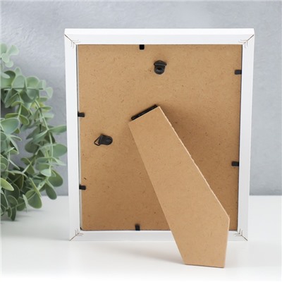 Фоторамка для фото 15×20 см Ellis, МДФ, с паспарту, белый