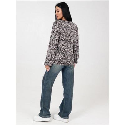 Блуза "Сальвия" (Коричневый)