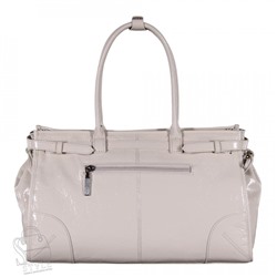 Сумка женская кожаная 1165TH apricot white Polina&Eiterou