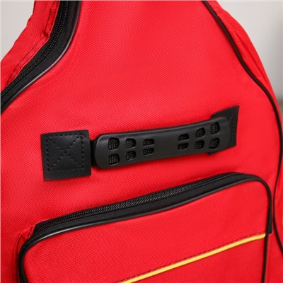 Чехол для гитары Music Life, премиум, красный, 106×43×12 см