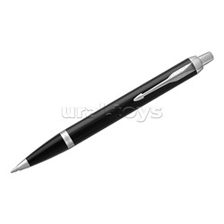 Ручка шариковая "IM Black CT" синяя, 1,0мм, кнопочн., подарочная упаковка