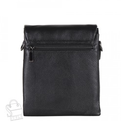Сумка мужская кожаная 004-6QH black Heanbag