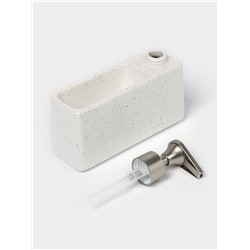 Дозатор для моющего средства с подставкой для губки SAVANNA