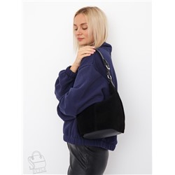 Сумка женская кожаная 88017NN black Natale Navetta