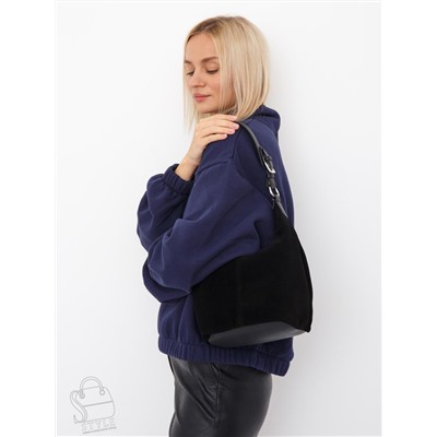 Сумка женская кожаная 88017NN black Natale Navetta