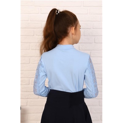 Джемпер Принцесса школы дл. рукав (Голубой)