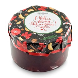 Конфитюр вишневый "С Новым годом и Рождеством Новогоднее Волшебство" 260 гр.