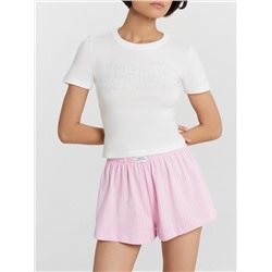 КОМПЛЕКТ ЖЕНСКИЙ (ФУТБОЛКА, ШОРТЫ) 592617