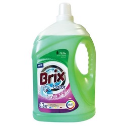 Гель для стирки белья 4,3кг BRIX Color